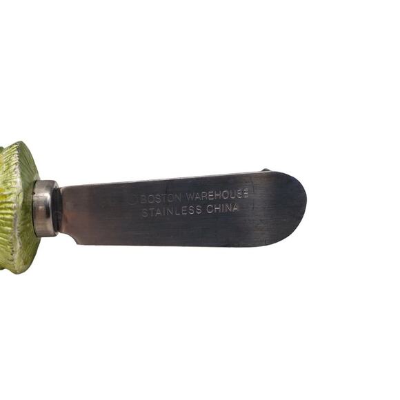 Christmas Tree Knife Spreader Boston Warehouse Stainless Steel - Picture 3 of 14